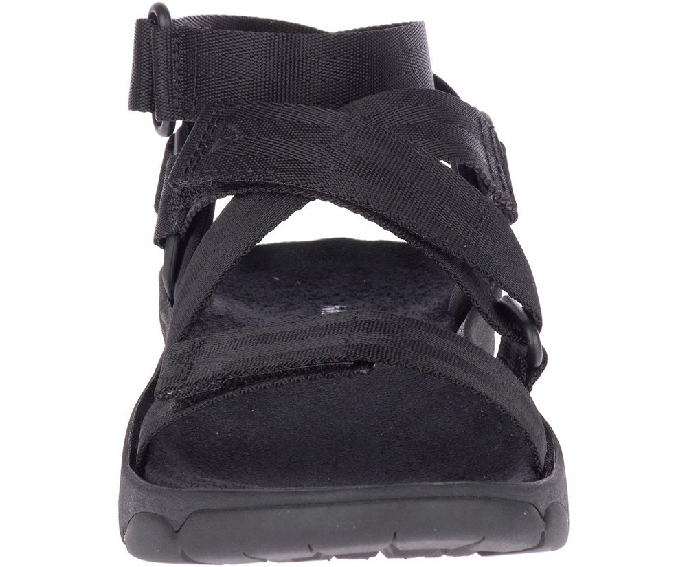 Sandálias Senhora - Merrell Belize Mid Web - Pretas - GVH741298